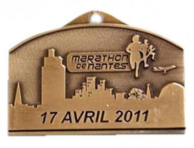 Médaille du Marathon de Nantes 2011 (Distinctio)